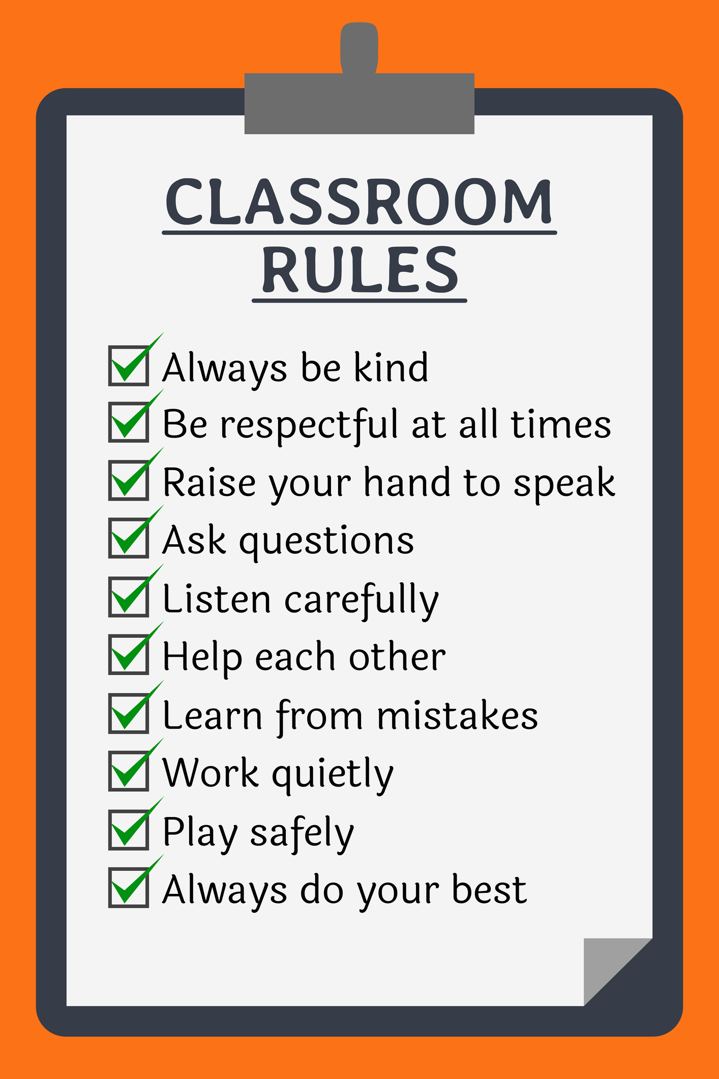 Top 5 Meaningful Classroom Rules TeacherVision